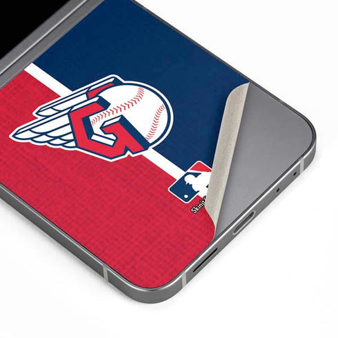 MLB Cleveland Guardians Split Galaxy Z Flip6 Skin