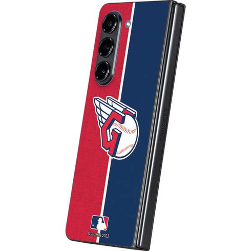 MLB Cleveland Guardians Split Galaxy Z Fold5 5G Skin