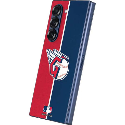MLB Cleveland Guardians Split Galaxy Z Fold6 Skin