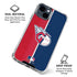 MLB Cleveland Guardians Split iPhone 15 Clear Case