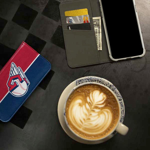 MLB Cleveland Guardians Split iPhone 15 Pro Folio Case