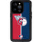 MLB Cleveland Guardians Split iPhone 15 Pro Waterproof Case