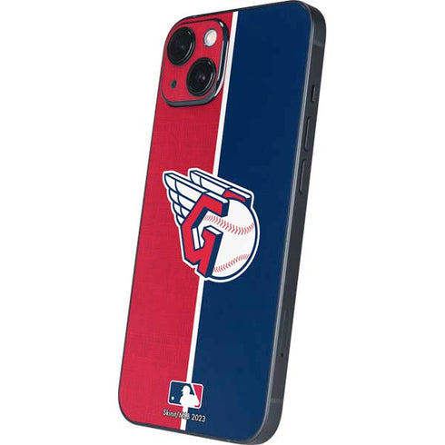 MLB Cleveland Guardians Split iPhone 15 Skin
