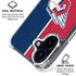 MLB Cleveland Guardians Split iPhone 16 Clear Case