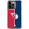 MLB Cleveland Guardians Split iPhone 16 Pro Clear Case