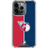 MLB Cleveland Guardians Split iPhone 16 Pro Clear Case