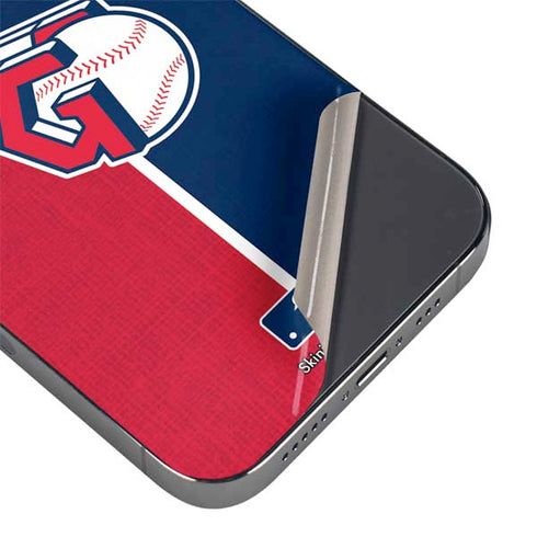 MLB Cleveland Guardians Split iPhone 16 Pro Skin