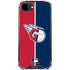 MLB Cleveland Guardians Split iPhone 16e Clear Case