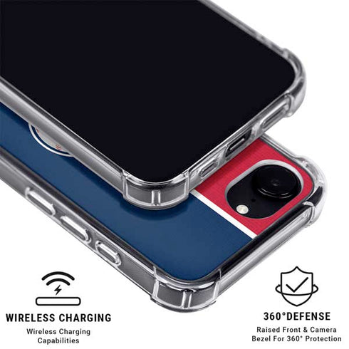 MLB Cleveland Guardians Split iPhone 16e MagSafe Case