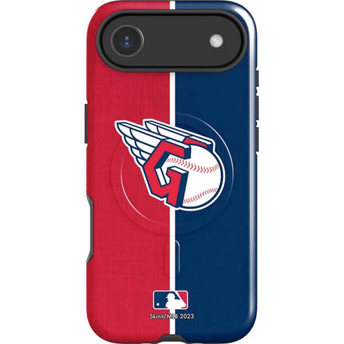MLB Cleveland Guardians Split iPhone 17 Air Magsafe Impact Case
