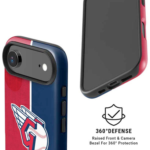 MLB Cleveland Guardians Split iPhone 17 Air Magsafe Impact Case