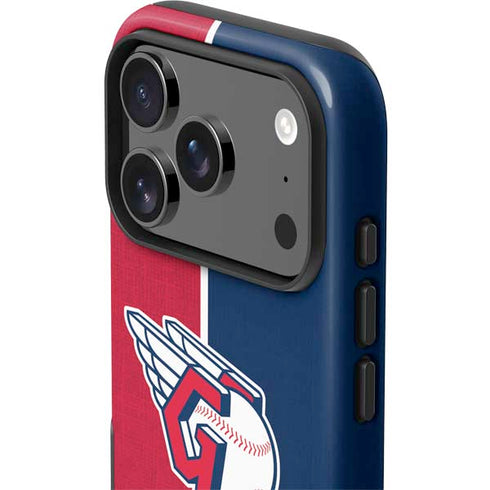 MLB Cleveland Guardians Split iPhone 17 Pro Impact Case