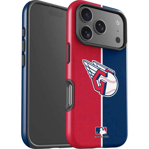 MLB Cleveland Guardians Split iPhone 17 Pro Max Impact Case