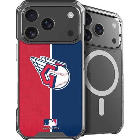 MLB Cleveland Guardians Split iPhone 17 Pro Max MagSafe Case