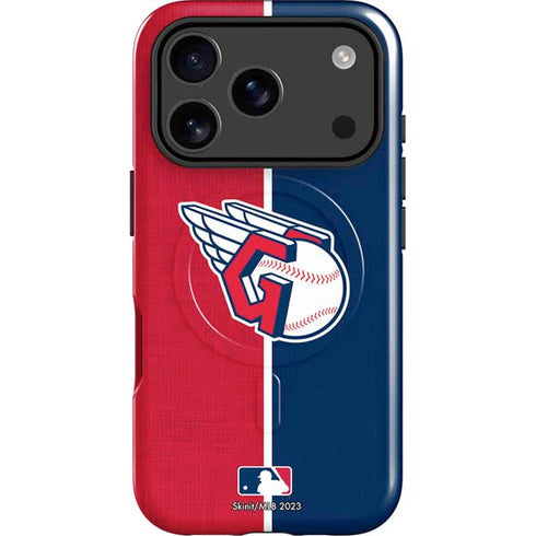 MLB Cleveland Guardians Split iPhone 17 Pro Max Magsafe Impact Case