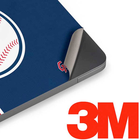 MLB Cleveland Guardians Split Apple MacBook Air Skin