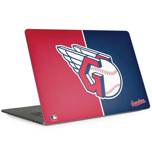 MLB Cleveland Guardians Split MacBook Skins