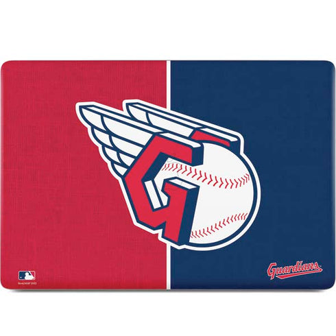 MLB Cleveland Guardians Split MacBook Skins