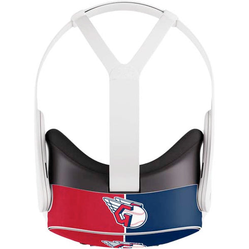 MLB Cleveland Guardians Split Meta Quest 3S Skin