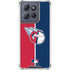 MLB Cleveland Guardians Split Moto G 5G (2025) Clear Case