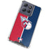 MLB Cleveland Guardians Split Moto G 5G (2025) Clear Case