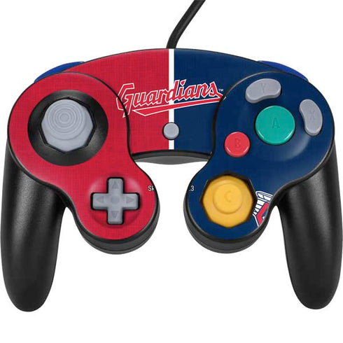MLB Cleveland Guardians Split Nintendo Skins