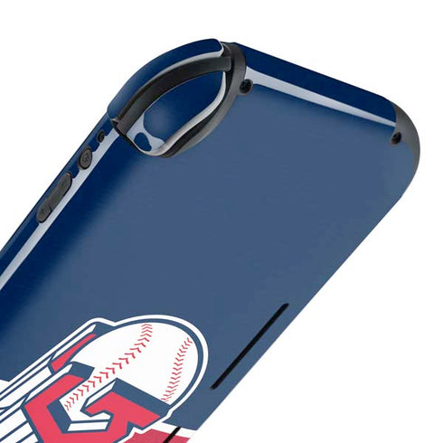 MLB Cleveland Guardians Split Nintendo Switch Lite Skin