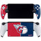 MLB Cleveland Guardians Split PlayStation Portal Remote Player Skin