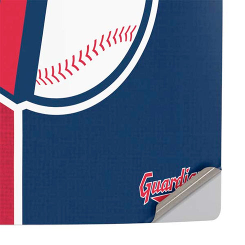 MLB Cleveland Guardians Split PS5 Pro Console Skin