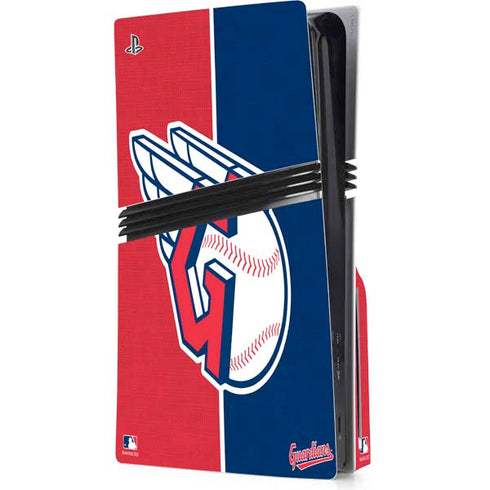 MLB Cleveland Guardians Split PlayStation PS5 Skins
