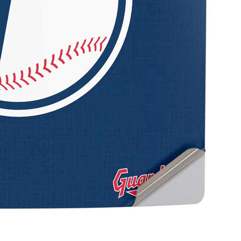 MLB Cleveland Guardians Split PS5 Pro Disk Console Skin