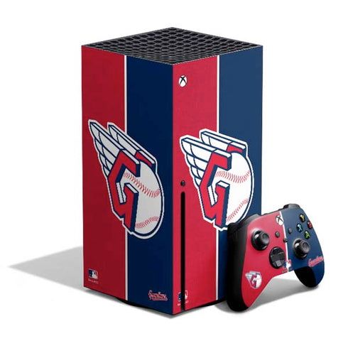 MLB Cleveland Guardians Split Xbox Series X Skins