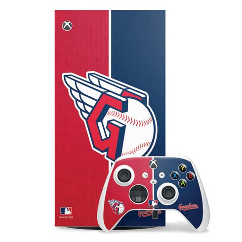 MLB Cleveland Guardians Split Xbox Series X Skins