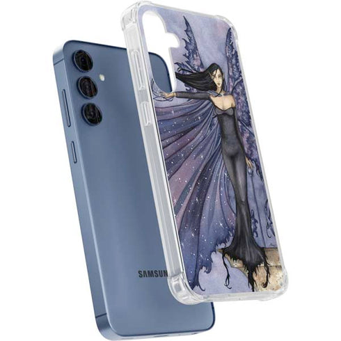 Cloak of Stars by Amy Brown Galaxy A55 5G Clear Case
