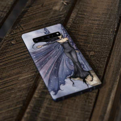 Cloak of Stars by Amy Brown Galaxy S10 Plus Skin