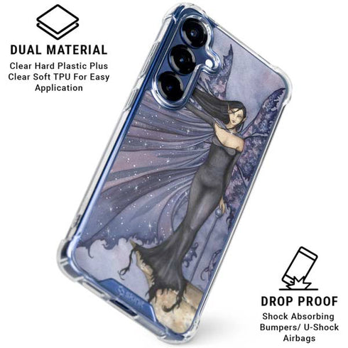 Cloak of Stars by Amy Brown Galaxy S25 Clear Case