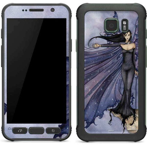 Cloak of Stars by Amy Brown Galaxy S7 Active Skin