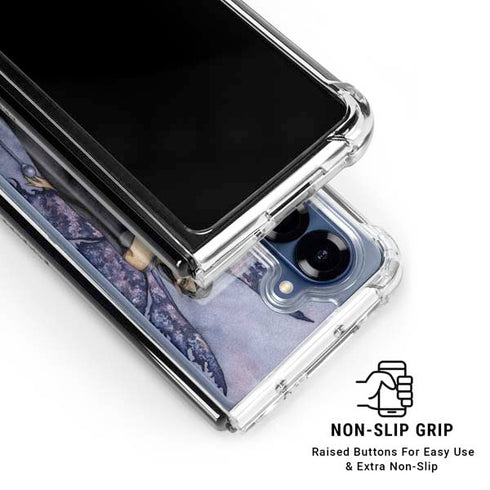 Cloak of Stars by Amy Brown Galaxy Z Fold6 Clear Case