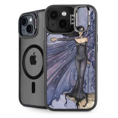 Cloak of Stars by Amy Brown iPhone 15 Kickstand Case