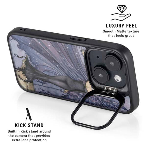 Cloak of Stars by Amy Brown iPhone 15 Kickstand Case