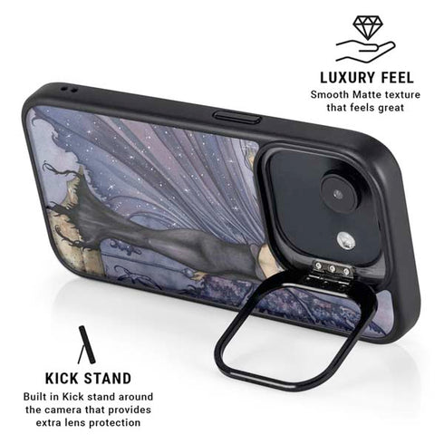 Cloak of Stars by Amy Brown iPhone 16e Kickstand Case