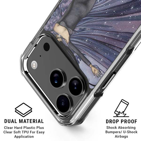Cloak of Stars by Amy Brown iPhone 18 Pro Clear Case
