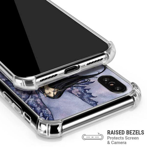 Cloak of Stars by Amy Brown iPhone X/XS Clear Case
