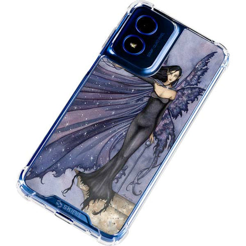 Cloak of Stars by Amy Brown Moto G 5G (2024) Clear Case