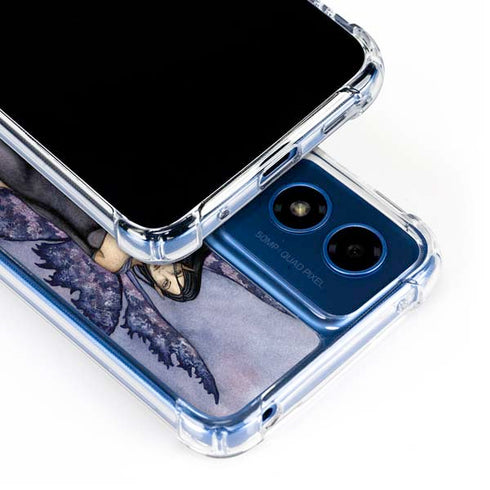Cloak of Stars by Amy Brown Moto G Play 4G (2024) Clear Case