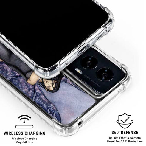 Cloak of Stars by Amy Brown Moto G Power 5G (2024) Clear Case