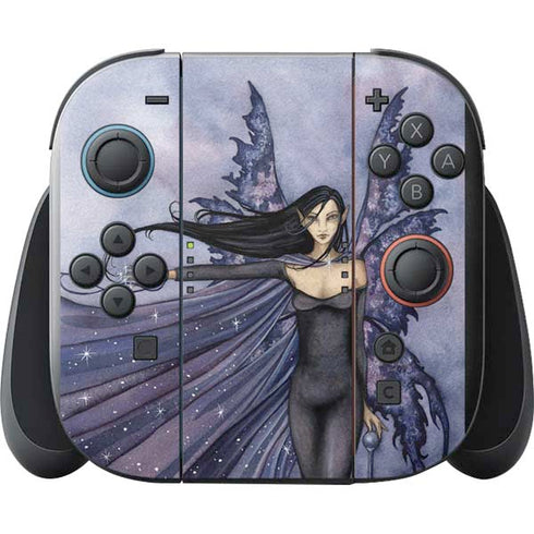 Cloak of Stars by Amy Brown Nintendo Switch 2 (2025) with Joy-Con Skin