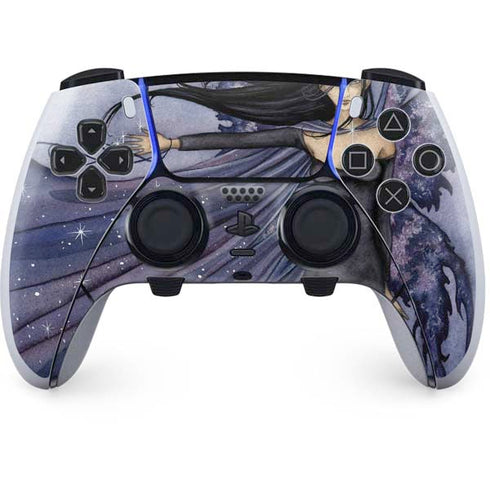 Amy Brown Cloak of Stars PS5 DualSense Edge Pro Controller Skin