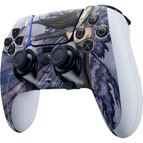 Amy Brown Cloak of Stars PS5 DualSense Edge Pro Controller Skin