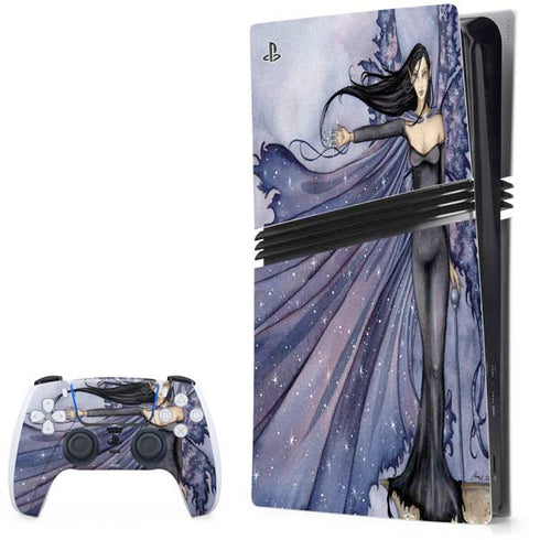 Cloak of Stars by Amy Brown PS5 Pro Bundle Skin